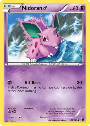 Nidoran M 043/116 - Plasma Freeze