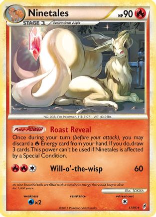 Ninetales 017/95 - Call of Legends Holofoil