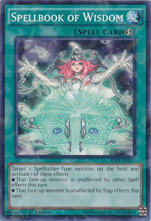 Spellbook of Wisdom [BP03-EN177] Shatterfoil Rare - Josh's Cards