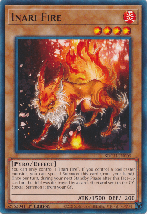 Inari Fire [SDCH-EN009] Common - Josh's Cards