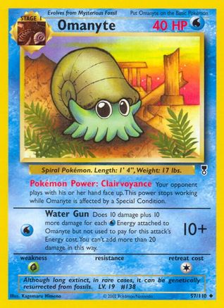 Omanyte 057/110 - Legendary Collection