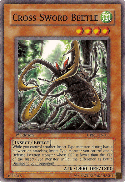 Cross-Sword Beetle [CRMS-EN035] Common - Josh's Cards