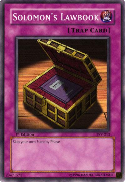 Solomon's Lawbook [PSV-013] Common - Josh's Cards