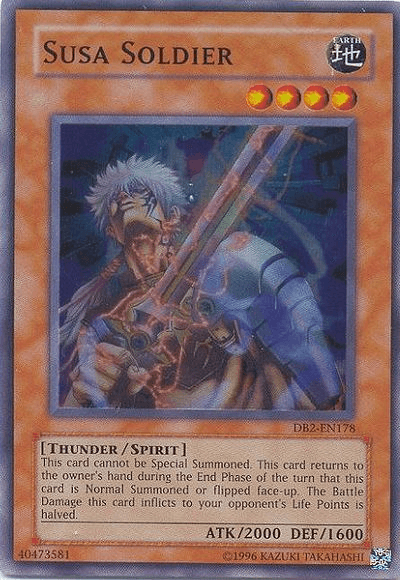 Susa Soldier [DB2-EN178] Super Rare - Josh's Cards