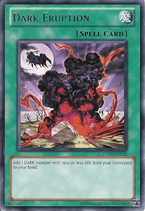 Dark Eruption [TU03-EN010] Rare - Josh's Cards