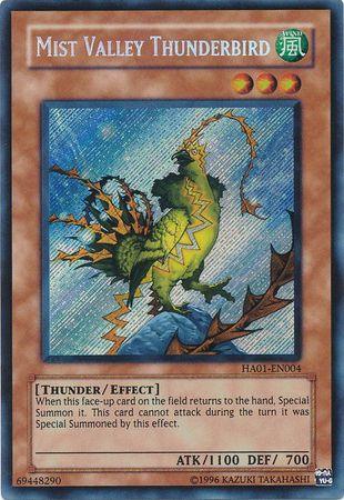 Mist Valley Thunderbird [HA01-EN004] Secret Rare - Josh's Cards