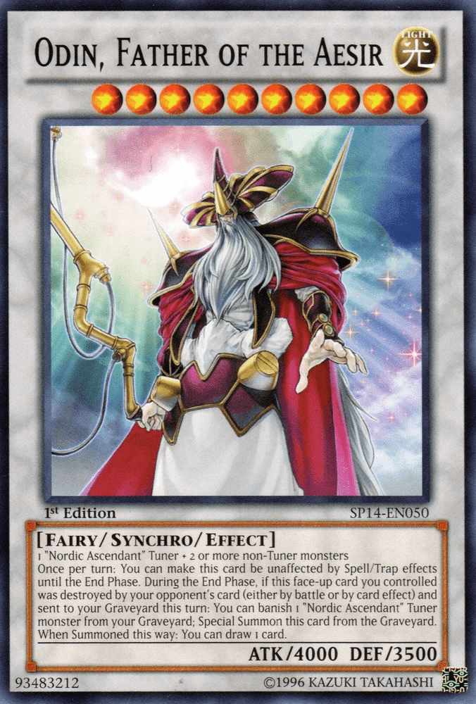 Odin, Father of the Aesir [SP14-EN050] Common - Josh's Cards