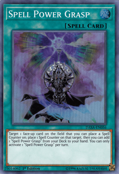 Spell Power Grasp [DASA-EN056] Super Rare - Josh's Cards