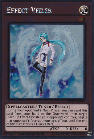Effect Veiler [NKRT-EN039] Platinum Rare - Josh's Cards