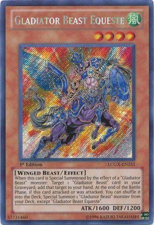 Gladiator Beast Equeste [LCGX-EN251] Secret Rare - Josh's Cards