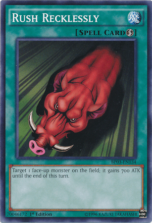 Rush Recklessly [BP03-EN134] Common - Josh's Cards