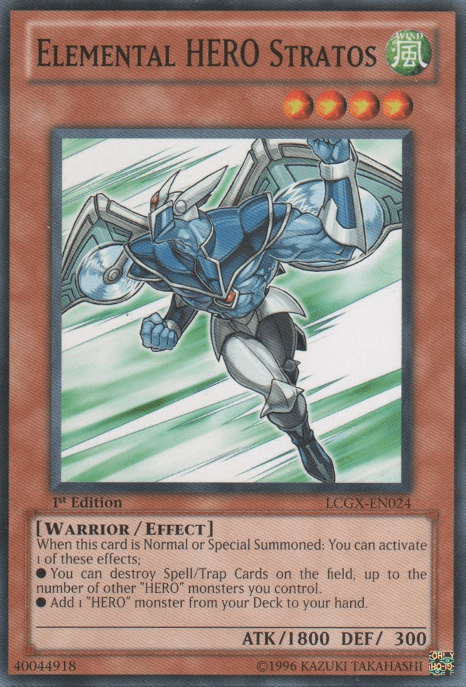 Elemental HERO Stratos [LCGX-EN024] Common - Josh's Cards