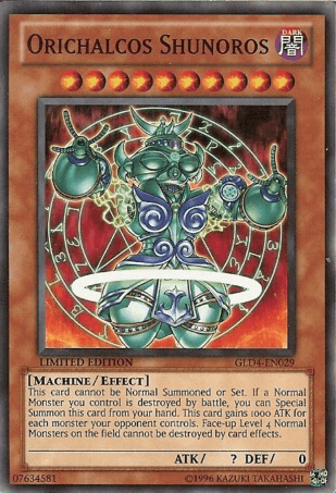 Orichalcos Shunoros [GLD4-EN029] Common - Josh's Cards