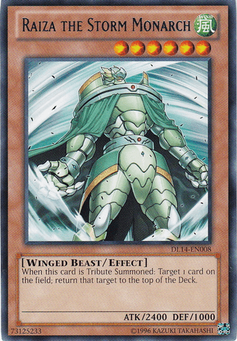 Raiza the Storm Monarch (Blue) [DL14-EN008] Rare - Josh's Cards