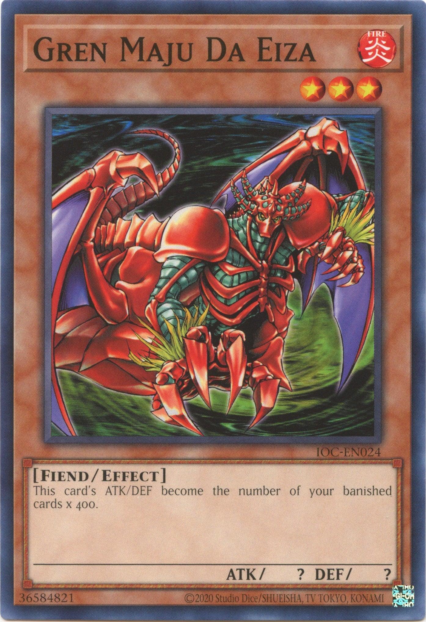 Gren Maju Da Eiza (25th Anniversary) [IOC-EN024] Common - Josh's Cards