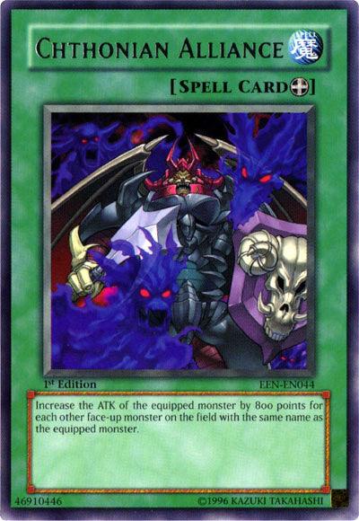 Chthonian Alliance [EEN-EN044] Rare - Josh's Cards