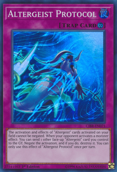 Altergeist Protocol [CIBR-EN071] Super Rare - Josh's Cards