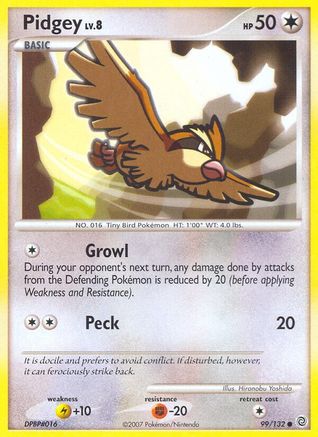 Pidgey 099/132 - Secret Wonders