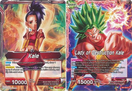 Kale // Lady of Destruction Kale (TB1-002) [The Tournament of Power] Parallel Foil