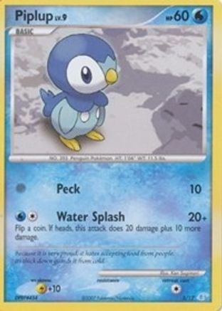 Piplup 005 - DP Trainer Kit Manaphy & Lucario