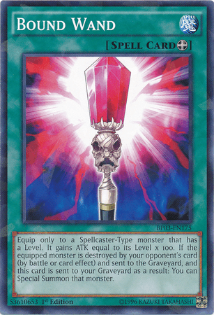 Bound Wand [BP03-EN175] Shatterfoil Rare - Josh's Cards