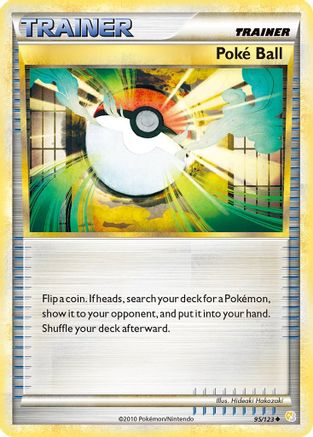 Poke Ball 095/123 - HeartGold SoulSilver Reverse Holofoil