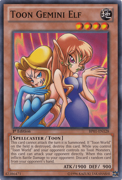 Toon Gemini Elf [BP01-EN128] Common - Josh's Cards