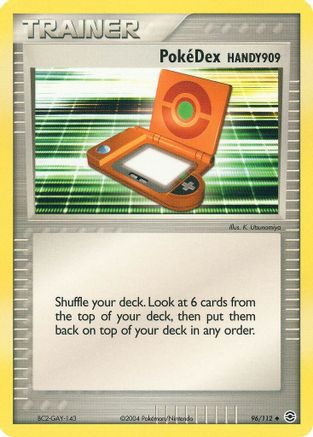 PokeDex (HANDY909) 096/112 - FireRed & LeafGreen Reverse Holofoil