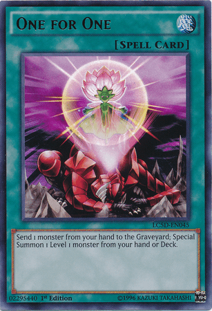 One for One [LC5D-EN045] Ultra Rare - Josh's Cards