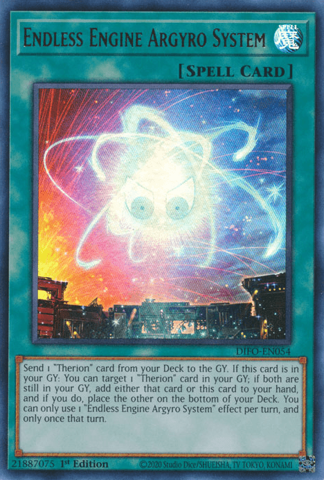 Endless Engine Argyro System [DIFO-EN054] Ultra Rare - Josh's Cards