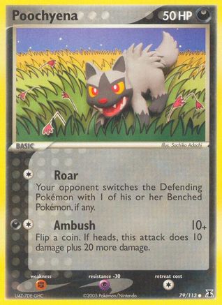 Poochyena 079/113 - Delta Species Reverse Holofoil