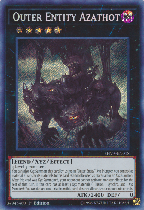 Outer Entity Azathot [SHVA-EN018] Secret Rare - Josh's Cards