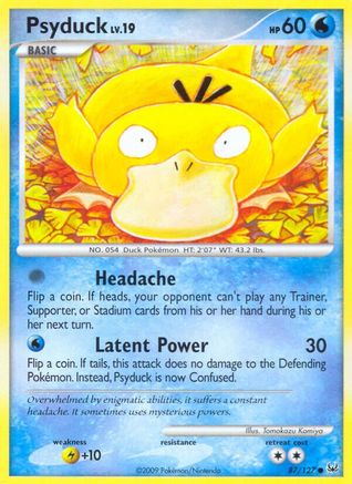 Psyduck 087/127 - Platinum