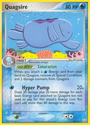 Quagsire [26] (Team Rocket Returns)