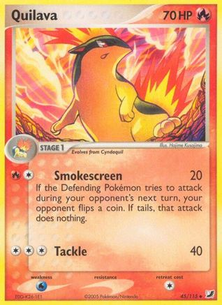 Quilava 045/115 - Unseen Forces Reverse Holofoil