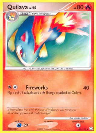 Quilava 060/123 - Mysterious Treasures Reverse Holofoil
