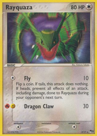 Rayquaza 003/017 - POP Series 1 Holofoil