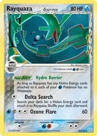 Rayquaza (Delta Species) 016/110 - Holon Phantoms Reverse Holofoil