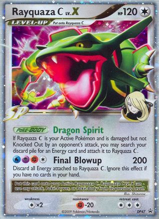 Rayquaza C LV.X DP47/56 - Diamond and Pearl Promos Holofoil