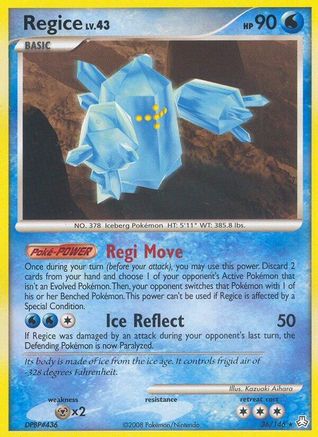 Regice 036/146 - Legends Awakened Reverse Holofoil