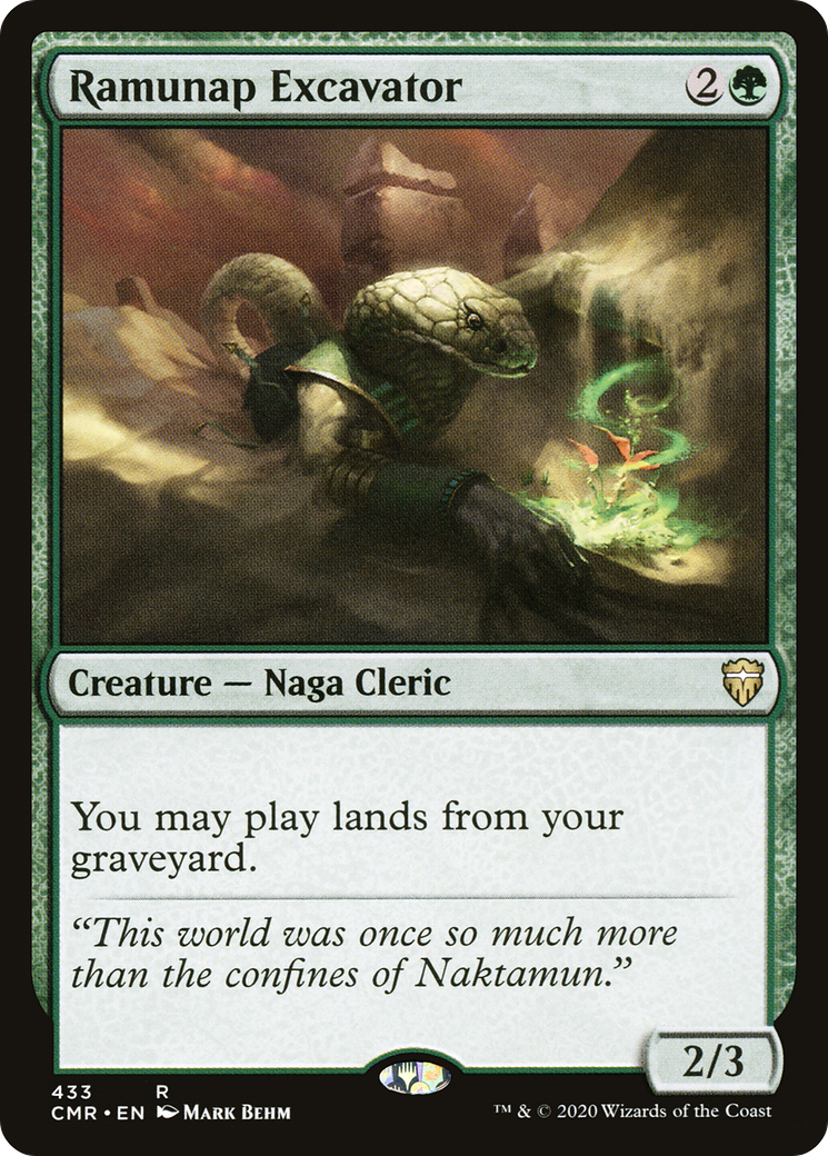 Ramunap Excavator (CMR-433) - Commander Legends