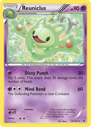 Reuniclus 053/101 - Noble Victories Reverse Holofoil