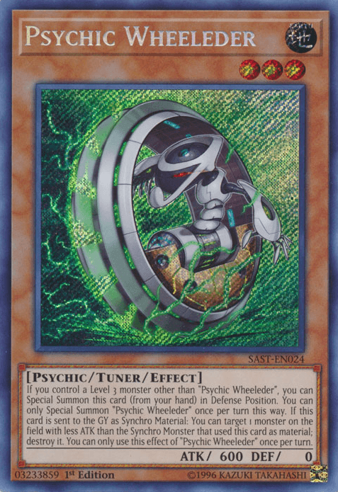 Psychic Wheeleder [SAST-EN024] Secret Rare - Josh's Cards