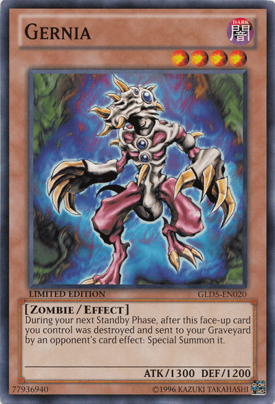 Gernia [GLD5-EN020] Common - Josh's Cards