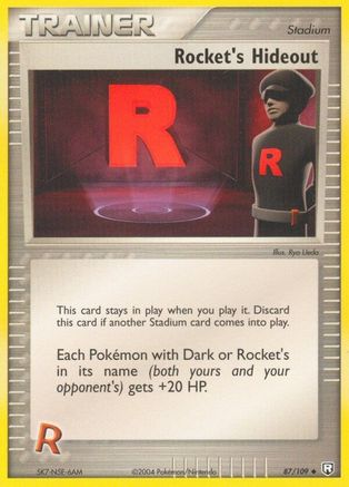 Rocket's Hideout 087 - Team Rocket Returns - Reverse Holofoil