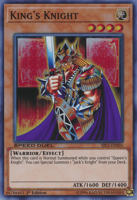 King's Knight [SBLS-EN005] Super Rare - Josh's Cards