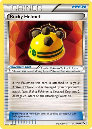 Rocky Helmet 094/101 - Noble Victories Reverse Holofoil