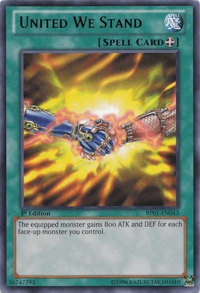 United We Stand [BP01-EN043] Rare - Josh's Cards