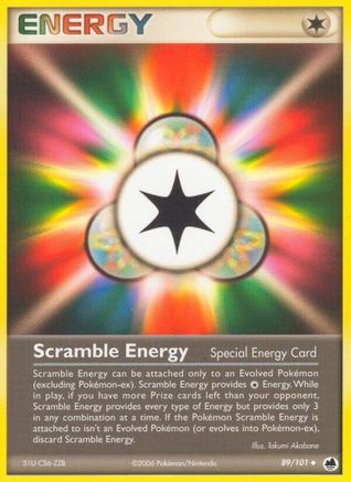 Scramble Energy 089/101 - Dragon Frontiers Reverse Holofoil
