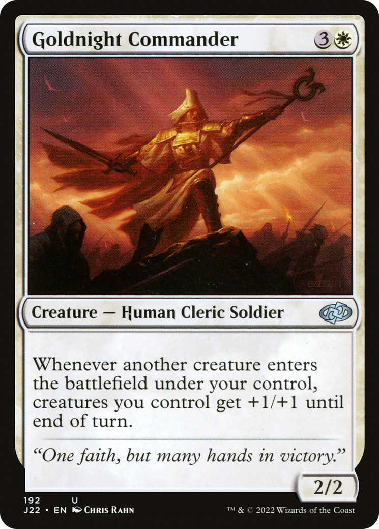 Goldnight Commander (J22-192) - Jumpstart 2022